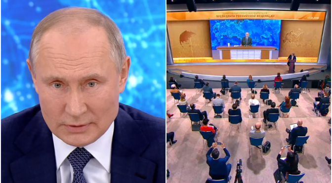 Главные заявления президента РФ Владимира Путина на пресс-конференции – 2020
