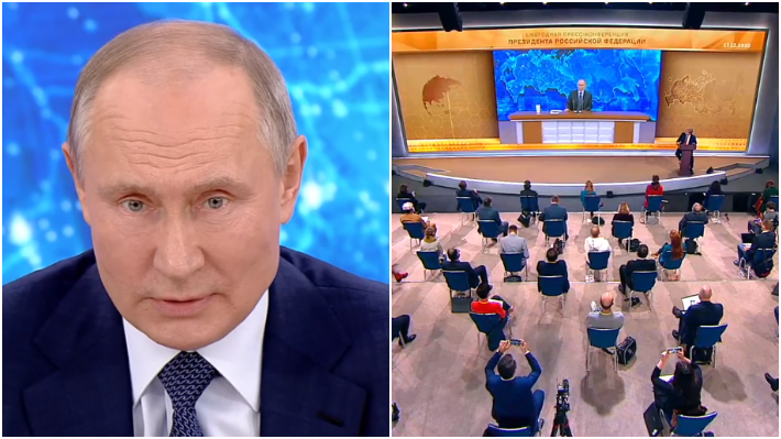 Главное из пресс-конференции Владимира Путина-2020 / Коллаж: ФБА "Экономика сегодня"