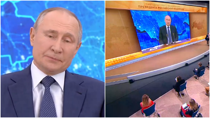 Путин более 4,5 часа отвечал на вопросы россиян и журналистов / Коллаж: ФБА "Экономика сегодня"